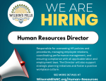We're hiring information with bullhorn announcing job opening