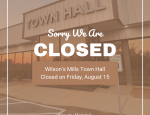 Town Hall Closed Graphic