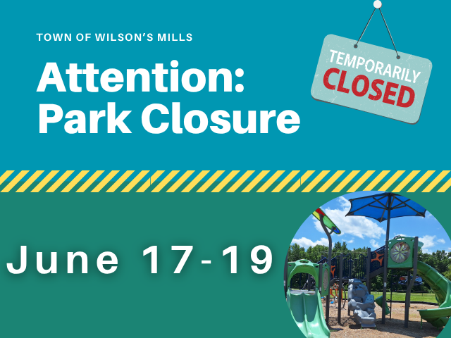 Park closure June 17th-19th