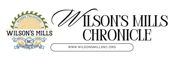 Wilson's Mills logo with newsletter title