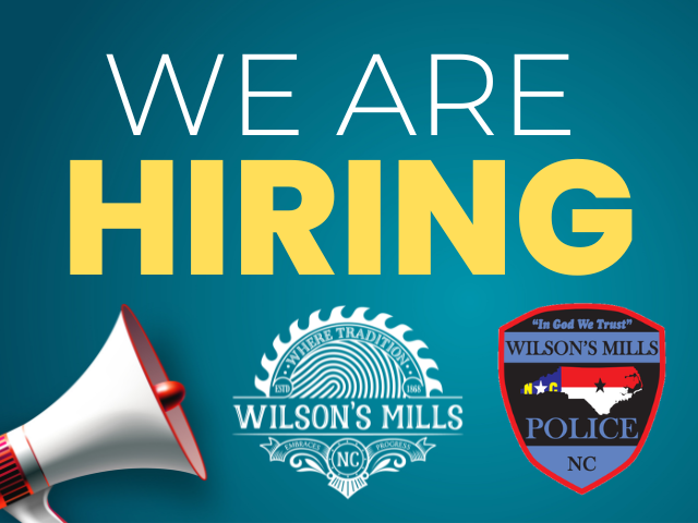 Bull horn announcing job opening